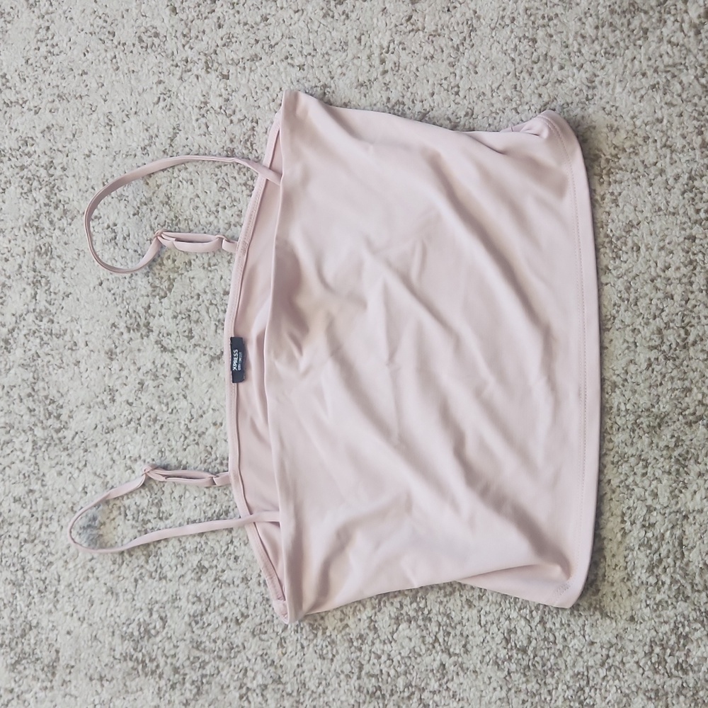 Express Body Contour Crop Tank Top